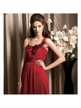 NWT Belsoie Bridesmaid/Special Occasion dress Deep Rich Chianti Red color 14